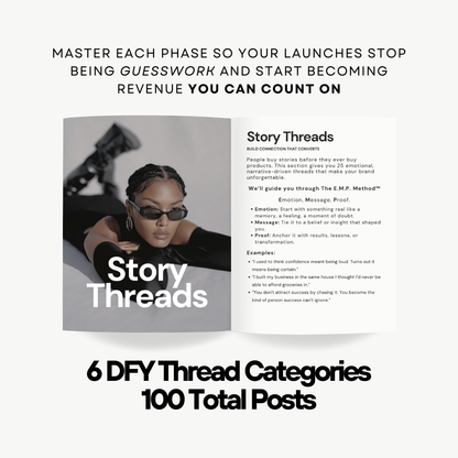100 Plug & Play Threads DFY Content System – Repurposing Scripts + AI Prompt Stacks