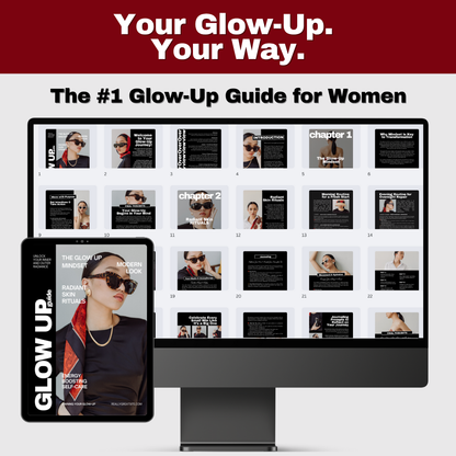 Glow Up Guide: Confidence, Beauty & Self-Care Blueprint (Digital eBook + Printables)