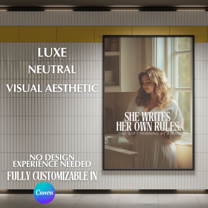 Rooted & Radiant – 50 Done-for-You Instagram Quote Templates (Canva, PLR + MRR)