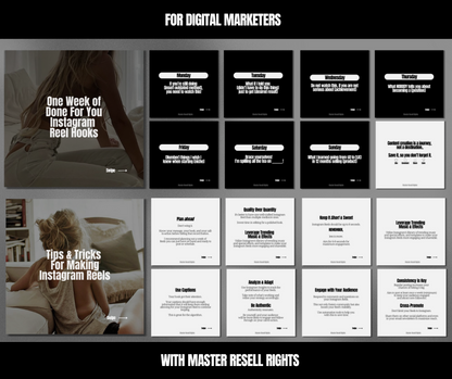 30 Days Of Digital Marketing Carousels Bundle