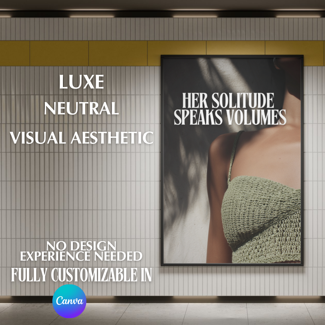 Salt & Sage Instagram Post Templates | 40 Luxe Neutral Canva Designs (MRR + PLR Included)