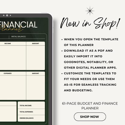 Finance & Budget Planner