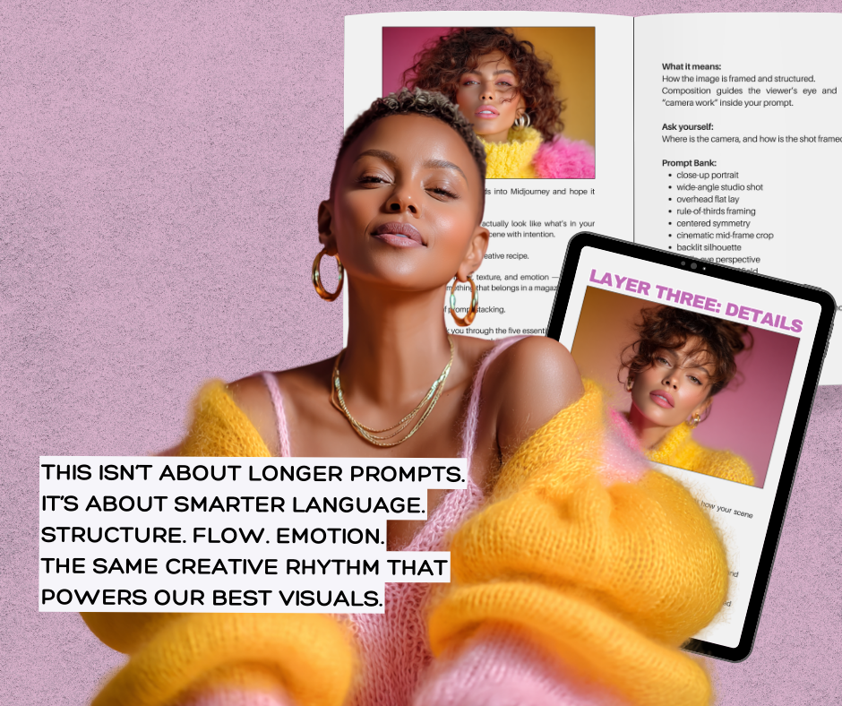 Prompt Stacking Secrets – Smart Prompt System for Midjourney Visuals | 14-Page Guide to Scroll-Stopping AI Images