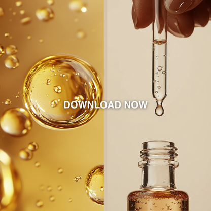 Luxury Skincare Textures: 100+ Clean Beauty Visuals for Creators (With PLR/MRR Rights)
