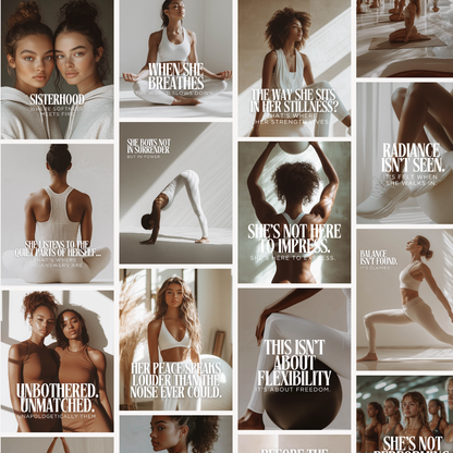 Flow & Found – 40 Done-for-You Instagram Quote Templates (Canva, PLR + MRR)