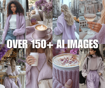 150+ AI Images & MidJourney Prompts Bundle