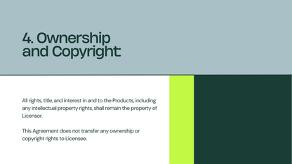 Commercial License Agreement