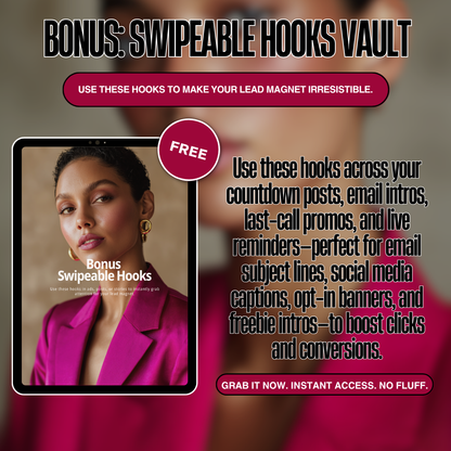 Glossed in Power – 60+ Lead Magnet Creation Prompts (PLR/MRR Included)
