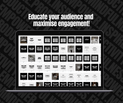 30 Digital Marketing Carousels — 228 DFY Faceless Social Media Posts to Educate, Engage & Grow Faster