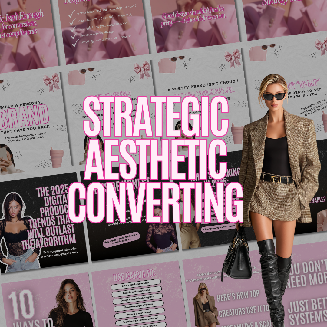 Main Character Carousels – 10 Viral-Ready Canva Templates for Bold Personal Branding