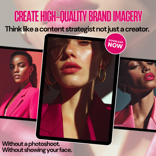 Glossed in Power – AI Prompt Pack for Bold, Faceless, Viral-Ready Branding (with PLR/MRR)