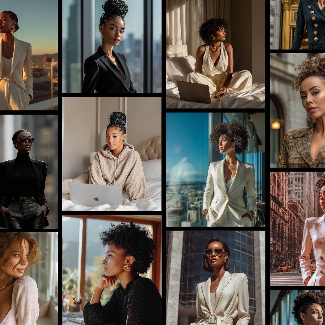 Boardroom to Boulevard Prompt Pack | 22 Luxe AI Prompts for Brand Imagery & Content Creation