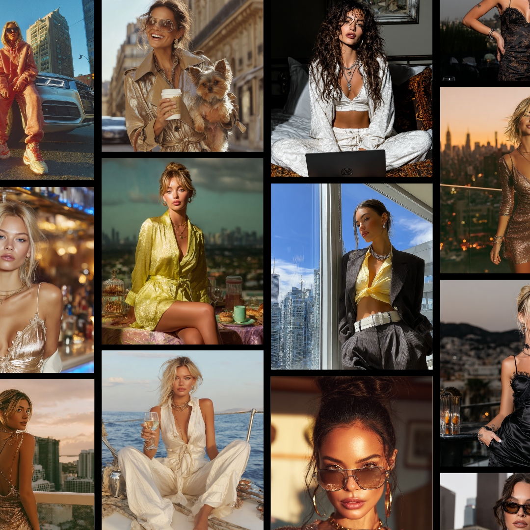 Icon Energy Prompt Pack – 20 Luxe AI Prompts with MRR & PLR for Premium Brand Imagery