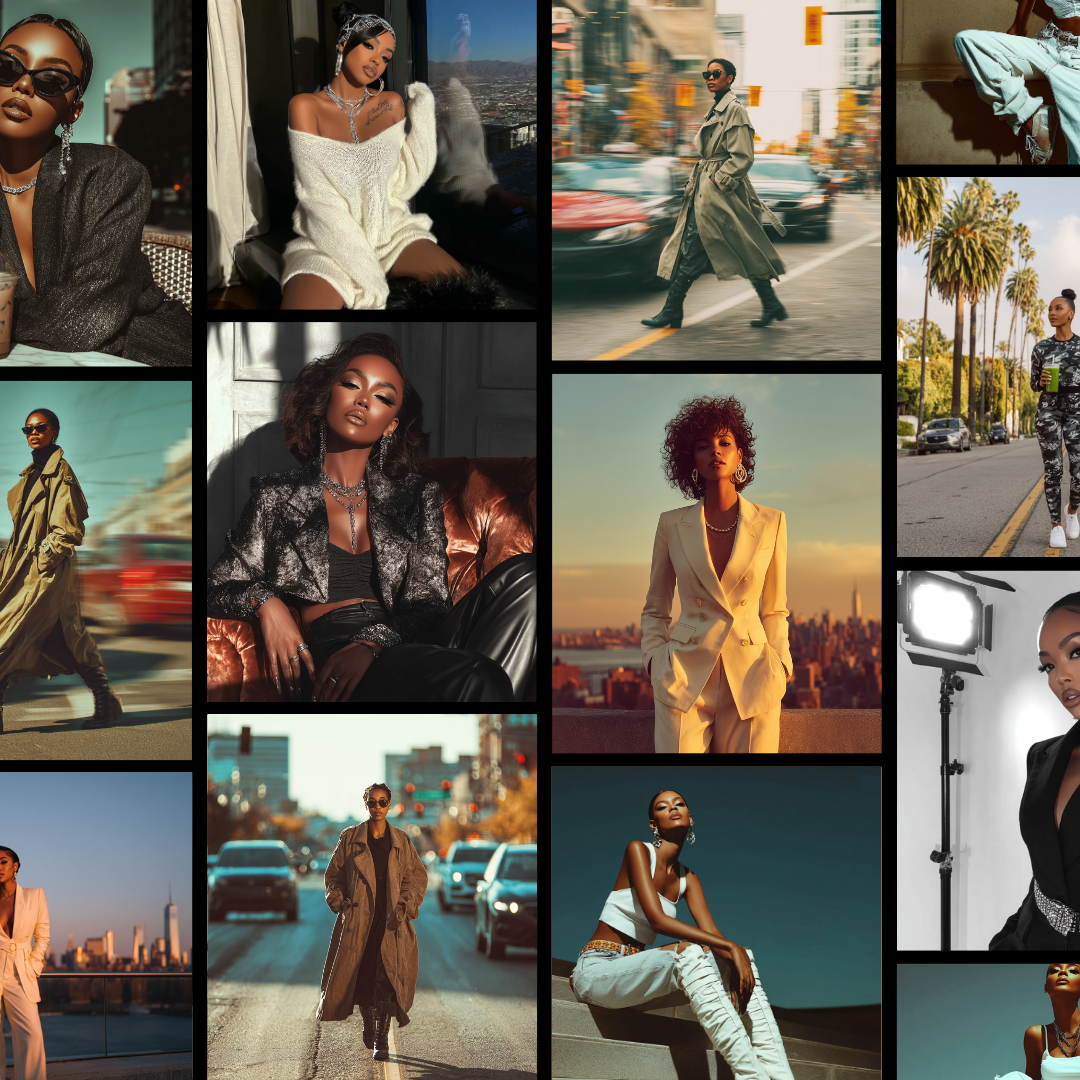 Influencer Energy Prompt Pack – 20 Luxe AI Prompts for Stunning Brand Imagery (MRR & PLR)