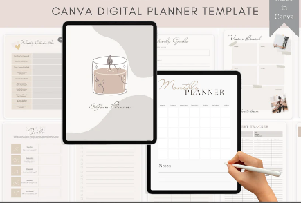 Digital Planner Bundle - 4 Planners