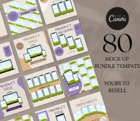 80 Mockup Templates