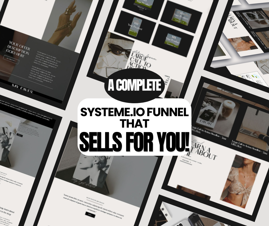 NAOMI: MEGA FUNNEL | 14 Pages - Done For You - Instant Download  - Fully Branded