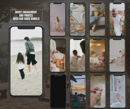 70 Motherhood Lifestyle Reels — PLR & MRR Stock Video Bundle to Boost Engagement, Grow & Profit