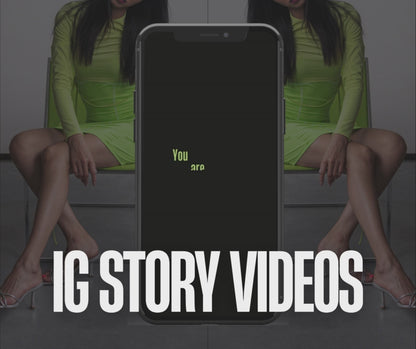 Positivity Pop IG Story Videos – Brat Aesthetic Canva Templates for Bold, Confident Content Creators