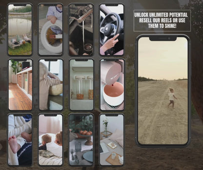 70 Motherhood Lifestyle Reels — PLR & MRR Stock Video Bundle to Boost Engagement, Grow & Profit
